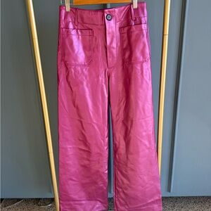 Maeve Vibrant Pink  Colette Pants 28 Tall